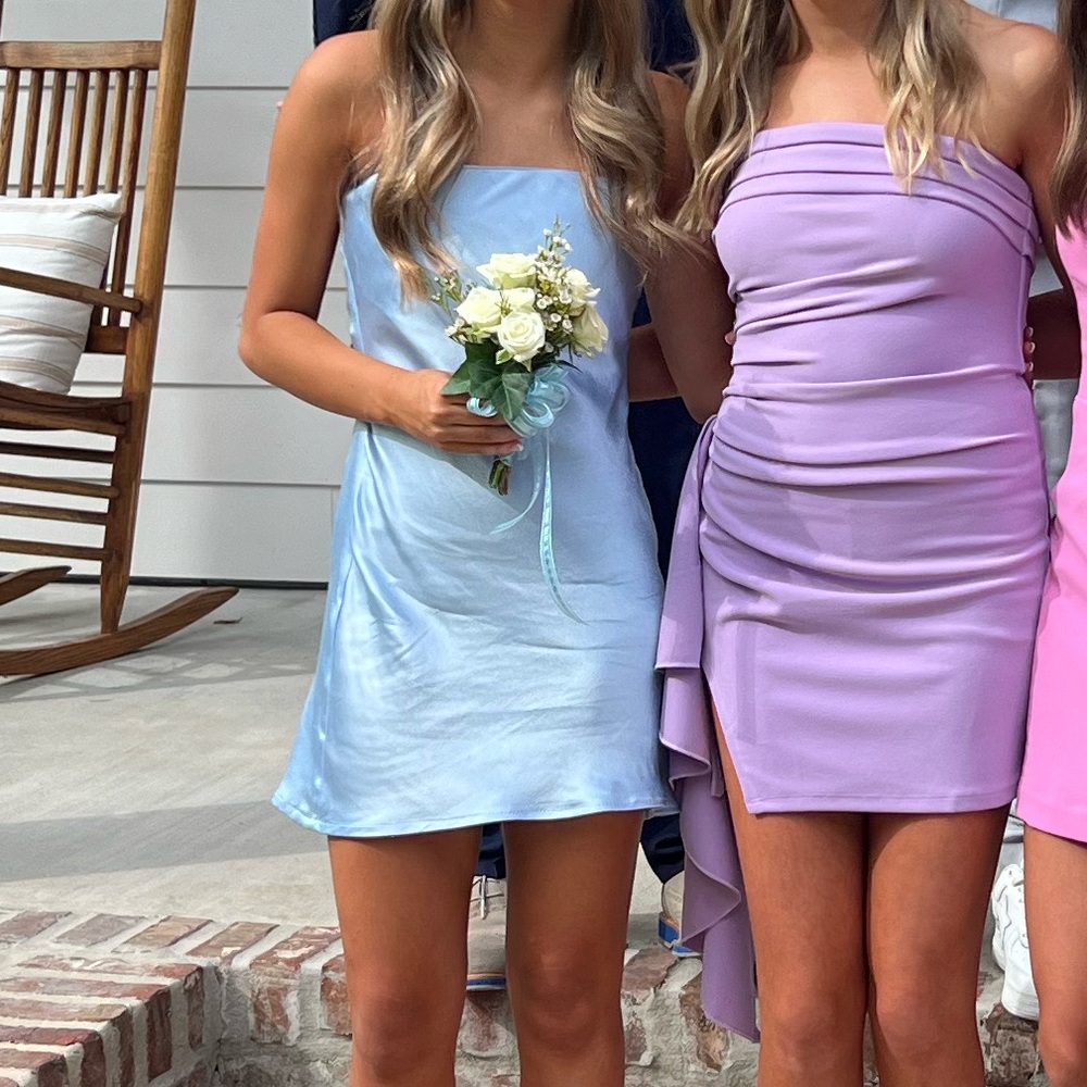 Sndys strapless dress xs